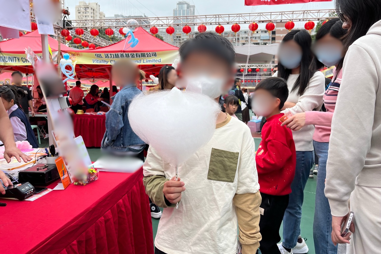 棉花糖攤位活動照片